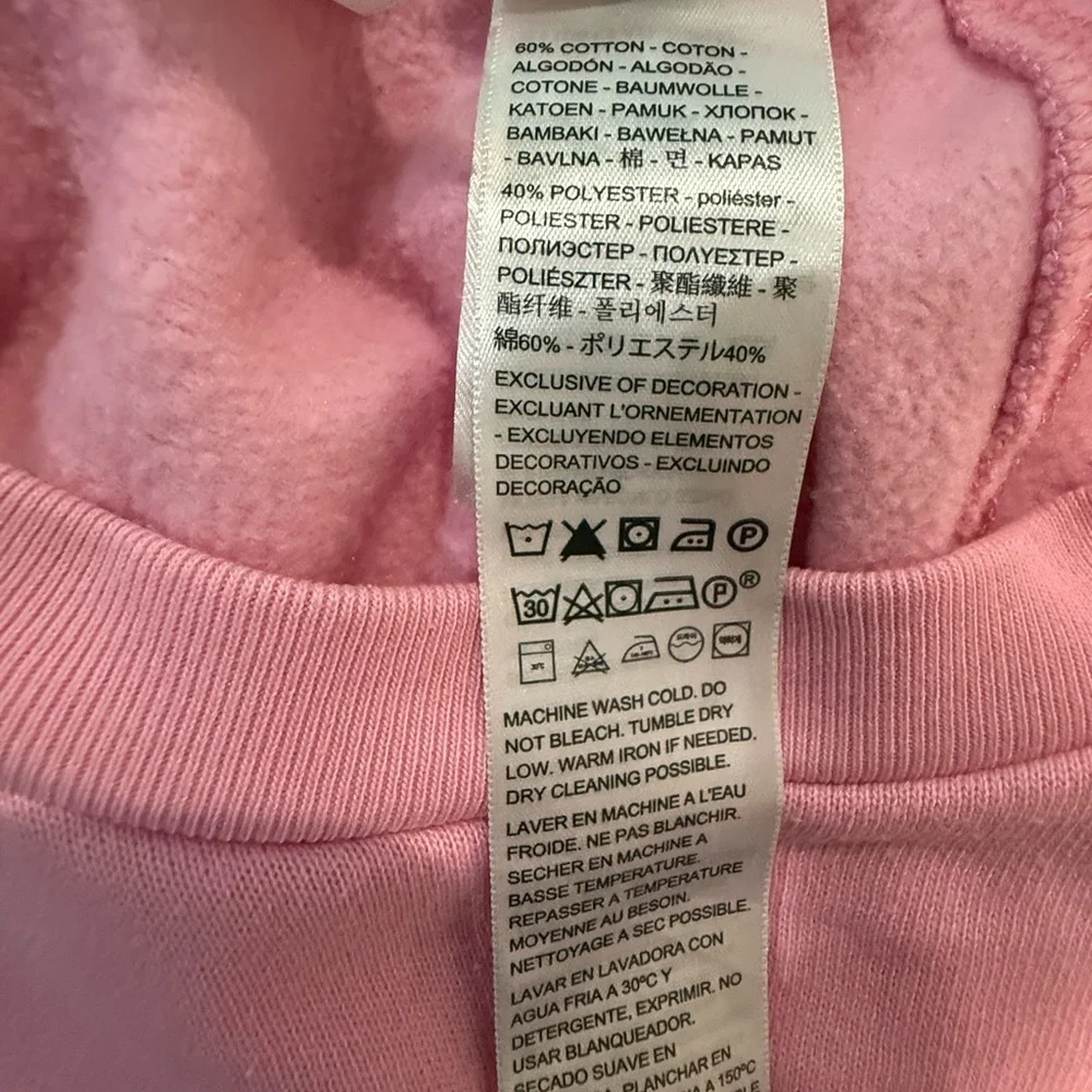 Levi's Women's Pink Sweatshirt - Picture 4 of 4